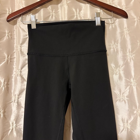 Lululemon Solid Black Wunder Under Hi-Rise Tight Leggings Full Length - Picture 5 of 14